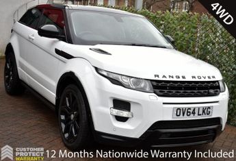 Land Rover Range Rover Evoque 2.2 SD4 DYNAMIC COUPE 9-SPEED AUTO 4WD 187 BHP