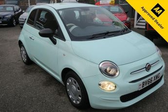 Fiat 500 1.2 Pop Hatchback 3dr Petrol Manual Euro 6 (s/s) (69 bhp) SERVIC