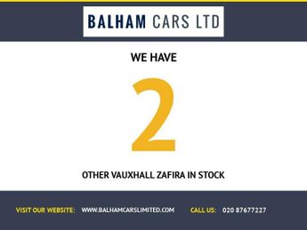 VAUXHALL ZAFIRA 7 SEATER 1.8 16V Excite MPV 5dr Petrol Manual Euro 5 (140 ps)