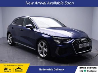 Audi A3 1.5 TFSI 35 S line Sportback 5dr Petrol S Tronic Euro 6 (s/s) (1