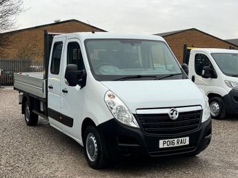 Vauxhall Movano F3500 L3H1 CDTI CRC DROPSIDE