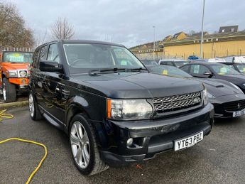 Land Rover Range Rover Sport 3.0 SD V6 HSE Black SUV 5dr Diesel Auto 4WD Euro 5 (255 bhp)