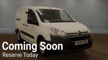 Citroen Berlingo 1.6 BlueHDi 750 LX Panel Van 6dr Diesel Manual L2 (s/s) (113 g/k