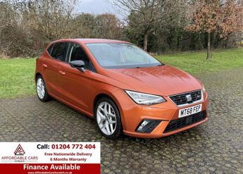 SEAT Ibiza 1.0 TSI FR Hatchback 5dr Petrol Manual Euro 6 (s/s) GPF (95 ps)