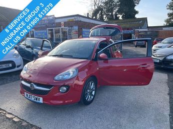 Vauxhall ADAM 1.2i JAM Hatchback 3dr Petrol Manual Euro 6 (70 ps)