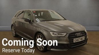 Audi A3 1.5 TFSI CoD Black Edition Sportback 5dr Petrol S Tronic Euro 6 