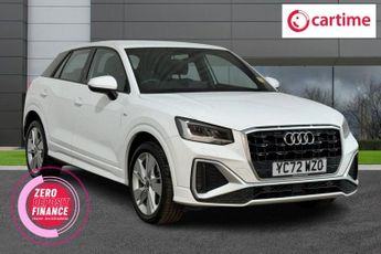 Audi Q2 1.0 TFSI S LINE 5d 109 BHP Rear Park Sensors, Cruise Control, DA