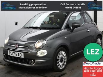 Fiat 500 1.2 Lounge Hatchback 3dr Petrol Manual Euro 6 (s/s) (69 bhp)