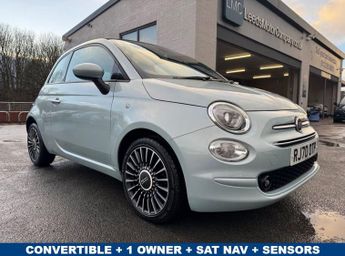 Fiat 500 1.0 MHEV Launch Edition Convertible 2dr Petrol Manual Euro 6 (s/