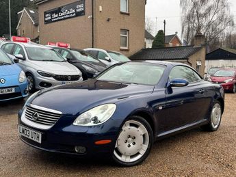 Lexus SC 4.3 430 Convertible 2dr Petrol Automatic (287 g/km, 282 bhp)