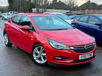 Vauxhall Astra 1.0i Turbo ecoTEC SRi Hatchback 5dr Petrol Manual Euro 6 (s/s) (