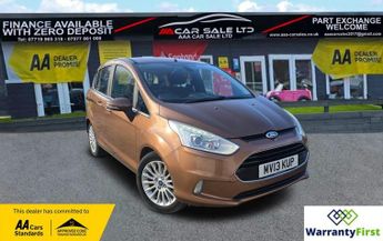 Ford B Max 1.6 Titanium MPV 5dr Petrol Powershift Euro 5 (105 ps)