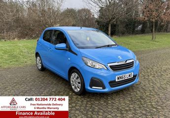 Peugeot 108 1.0 Active Hatchback 5dr Petrol Manual Euro 6 (68 ps)