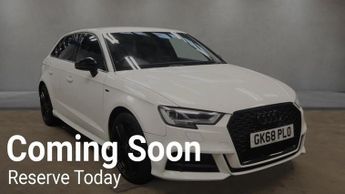 Audi A3 2.0 TDI 35 S line Sportback 5dr Diesel S Tronic Euro 6 (s/s) (15