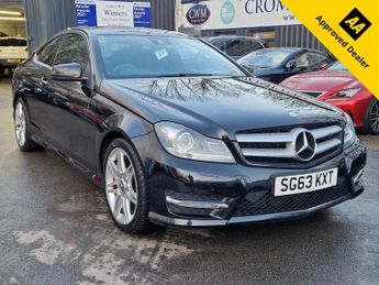 Mercedes C Class 2.1 C220 CDI AMG Sport Plus Coupe 2dr Diesel G-Tronic+ Euro 5 (s