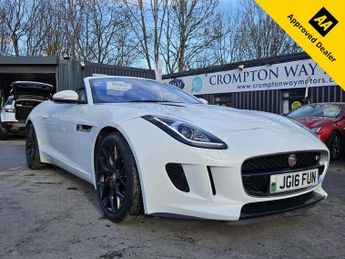 Jaguar F-Type 3.0 V6 S Convertible 2dr Petrol Auto Euro 6 (s/s) (380 ps)