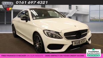 Mercedes C Class 2.0 C200 AMG Line (Premium) Coupe 2dr Petrol G-Tronic+ Euro 6 (s