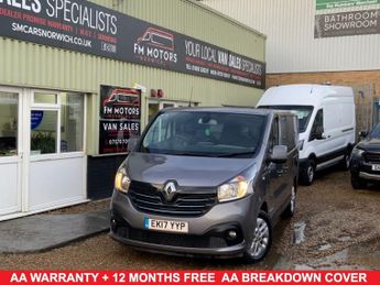 Renault Trafic 1.6 dCi ENERGY 27 Sport Nav Panel Van 5dr Diesel Manual SWB Stan