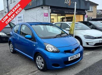 Toyota AYGO 1.0 VVT-i Blue Hatchback 3dr Petrol Manual Euro 4 (67 bhp)