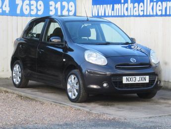 Nissan Micra 1.2 12V Acenta Hatchback 5dr Petrol CVT Euro 5 (80 ps)