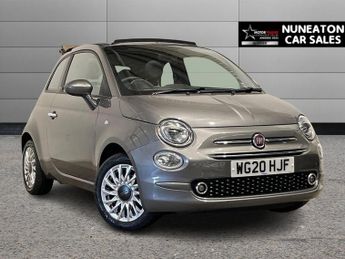 Fiat 500 1.2 Lounge Convertible 2dr Petrol Dualogic Euro 6 (s/s) (69 bhp)