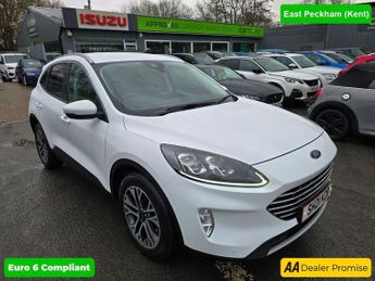 Ford Kuga 1.5 ECOBLUE TITANIUM EDITION IN WHITE WITH 35,000 MILES AND A FU