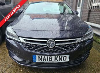 Vauxhall Astra 1.4i Turbo SRi Hatchback 5dr Petrol Manual Euro 6 (150 ps)