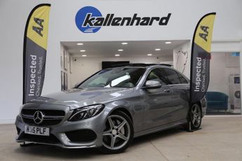 Mercedes C Class 2.1 C300h BlueTEC AMG Line Saloon 4dr Diesel Hybrid G-Tronic+ Eu