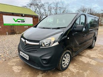 Vauxhall Vivaro 1.6 CDTi 2900 Combi Van Double Cab 5dr Diesel Manual L1 H1 Euro 