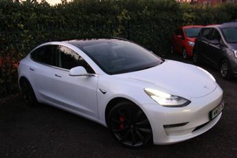 Tesla Model 3 (Dual Motor) Performance Saloon 4dr Electric Auto 4WDE (Performa