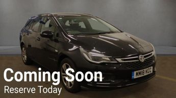 Vauxhall Astra 1.0i Turbo ecoTEC Design Sports Tourer 5dr Petrol Manual Euro 6 