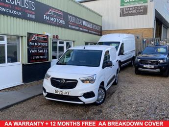 Vauxhall Combo 1.6 Turbo D 2300 Sportive Panel Van 5dr Diesel Manual L1 H1 Euro