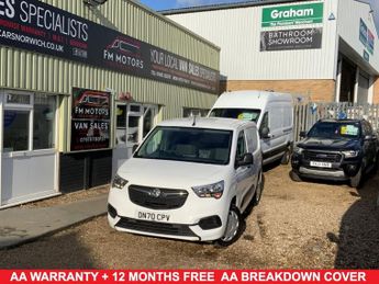 Vauxhall Combo 1.5 Turbo D 2300 Sportive Panel Van 6dr Diesel Manual L2 H1 Euro