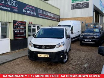 Vauxhall Vivaro 1.5 Turbo D 2900 Dynamic Panel Van 6 Door  Diesel Manual L2 H1 E