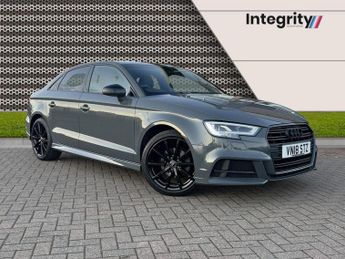 Audi A3 1.5 TFSI CoD Black Edition Saloon 4dr Petrol Manual Euro 6 (s/s)