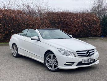 Mercedes E Class 2.1 E250 CDI BlueEfficiency Sport Cabriolet 2dr Diesel G-Tronic+