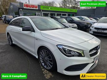 Mercedes CLA 2.1 CLA220d WHITEART SHOOTING BRAKE IN WHITE WITH 67,000 MILES A