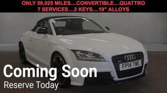 Audi TT 2.0 TDI Black Edition Roadster 2dr Diesel Manual quattro Euro 5 