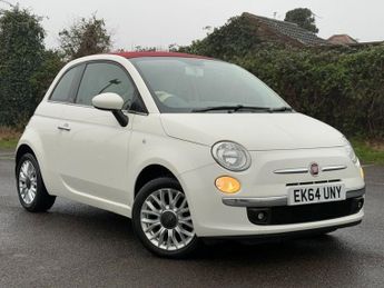 Fiat 500 1.2 Lounge Convertible 2dr Petrol Manual Euro 6 (s/s) (69 bhp)