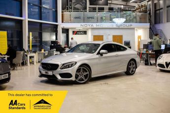 Mercedes C Class 2.1 C220d AMG Line Coupe 2dr Diesel G-Tronic+ Euro 6 (s/s) (170 