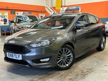 Ford Focus 1.0T EcoBoost ST-Line Hatchback 5 Door Petrol Manual Grey Euro 6