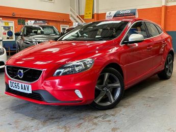 Volvo V40 2.0 D2 R-Design Hatchback 5 Door Diesel Manual Red Euro 6 1 Form