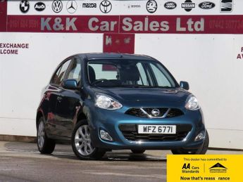 Nissan Micra 1.2 Acenta Hatchback 5dr Petrol CVT Euro 5 (80 ps)