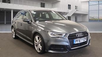 Audi A3 1.6 TDI S line Sportback 5dr Diesel S Tronic Euro 6 (s/s) (110 p