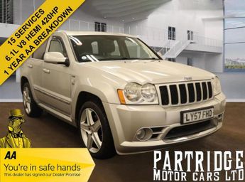 Jeep Grand Cherokee 6.1 SRT8 SUV 5dr Petrol Automatic 4WD (388 g/km, 420 bhp)