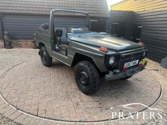 Mercedes G Class UK Registered Ex Milatary