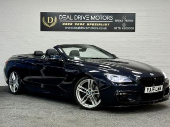 BMW 640 3.0 640d M Sport Convertible 2dr Diesel Auto Euro 6 (s/s) (313 p