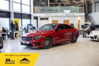 Mercedes E Class 3.0 E400 V6 AMG Line (Premium Plus) Coupe 2dr Petrol G-Tronic+ 4