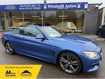 BMW 420 2.0 420d M Sport Convertible 2dr Diesel Auto Euro 6 (s/s) (190 p