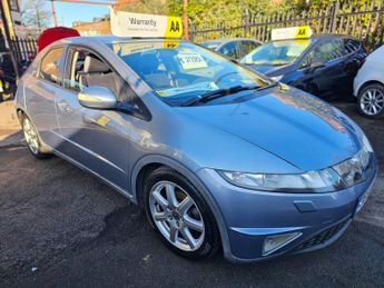 Honda Civic 1.8 i-VTEC EX Hatchback 5dr Petrol Manual (156 g/km, 138 bhp)